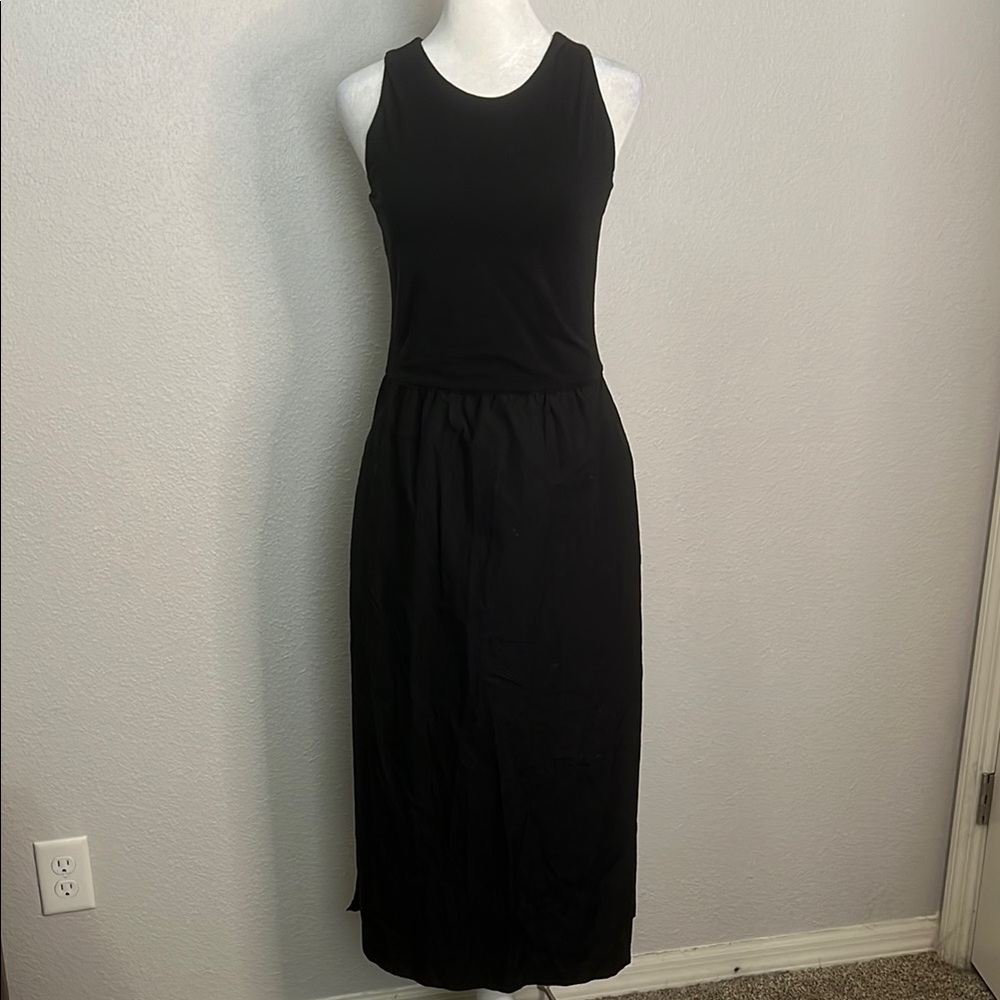 Everlane High Neck Cotton Dress Size Small